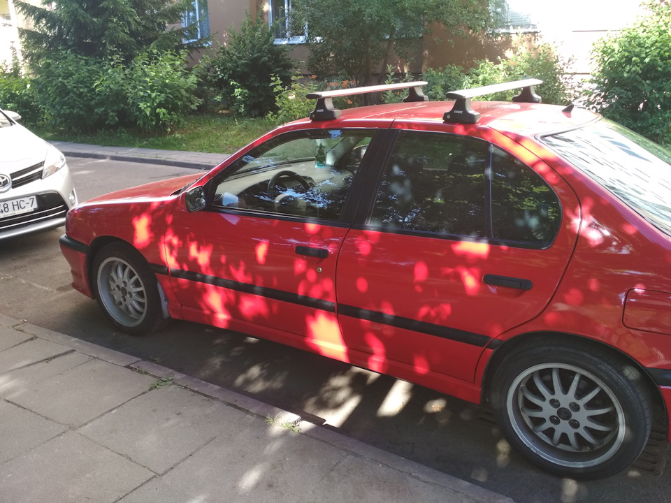 Багажник на крышу ниссан примера Багажник на крышу - Nissan Primera (P10), 1,6 л, 1996 года аксессуары DRIVE2