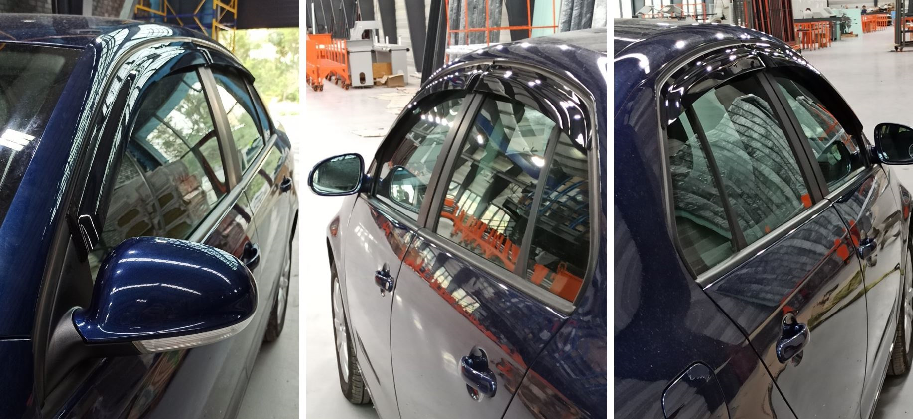 Дефлекторы окон — Volkswagen Jetta V, 1,6 л, 2008 года | стайлинг | DRIVE2