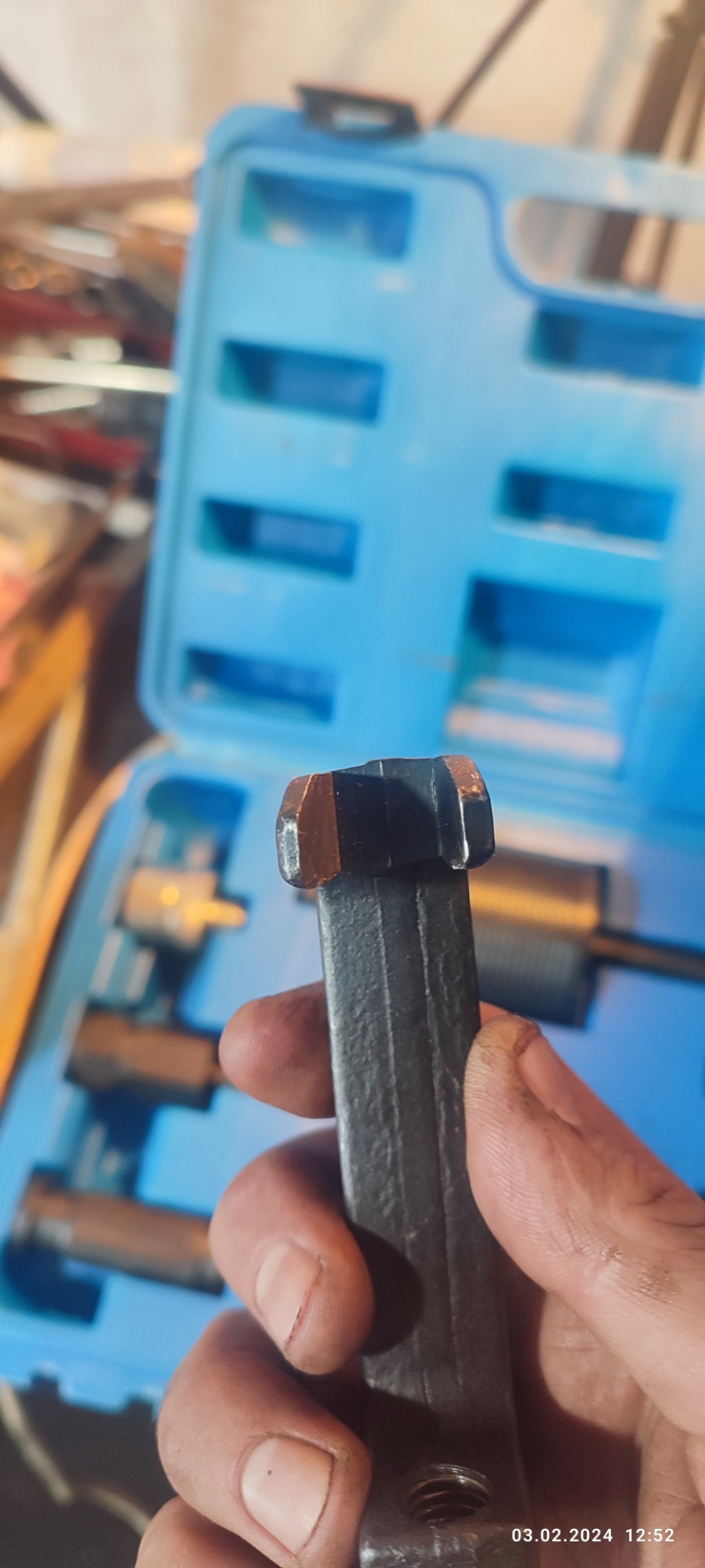 Прогар уплотнительного медного кольца топливной форсунки — Mercedes ...