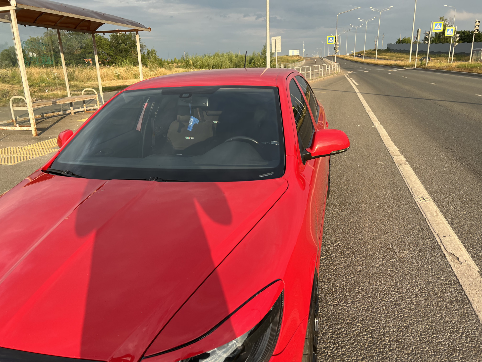 Замена лобового стекла — Skoda Octavia RS A5 Mk2, 2 л, 2012 года ...