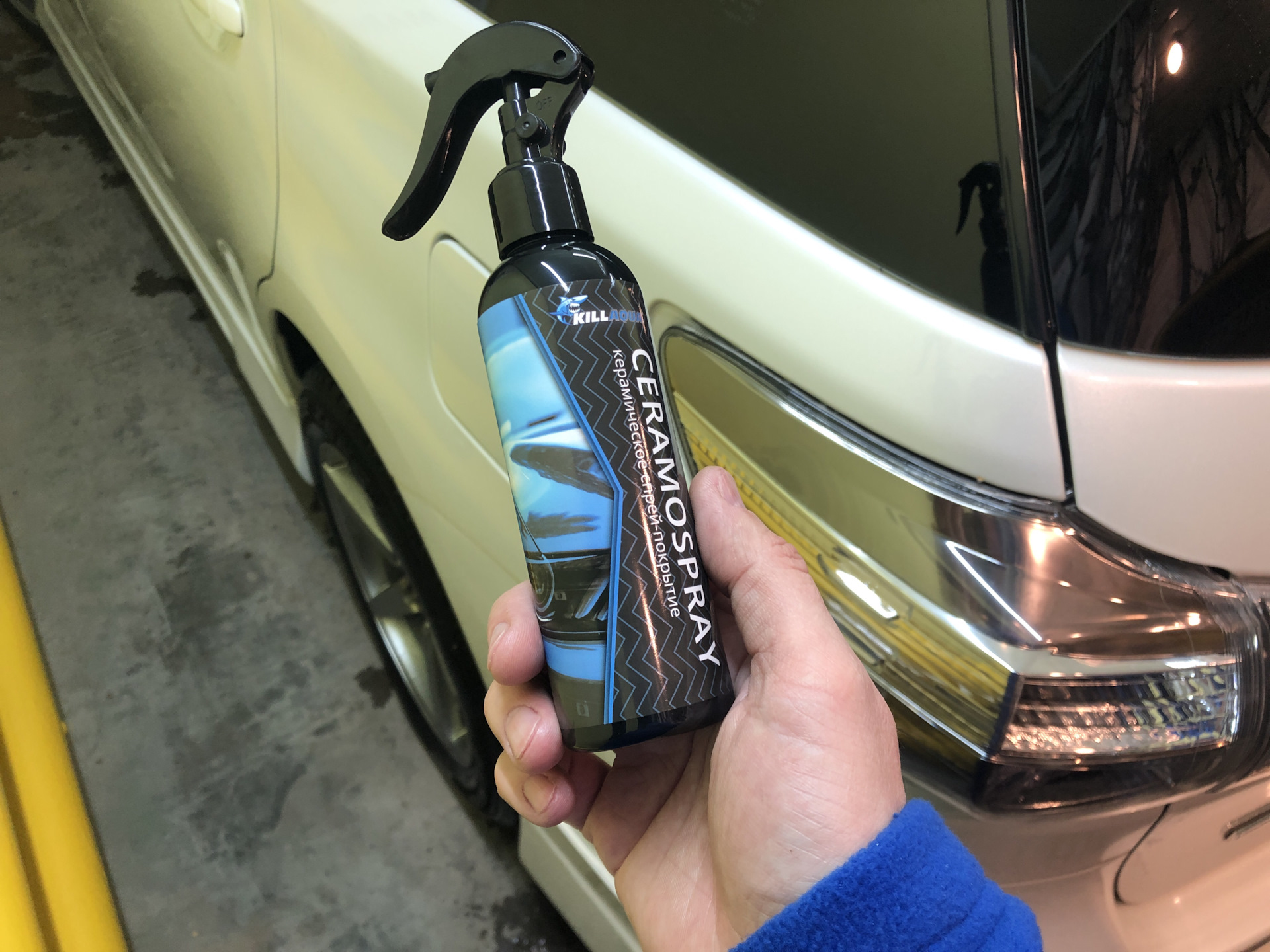 ⇛ Керамический спрей Killaqua CeramoSpray ⇚ — Toyota Wish (AE20), 1,8 л ...