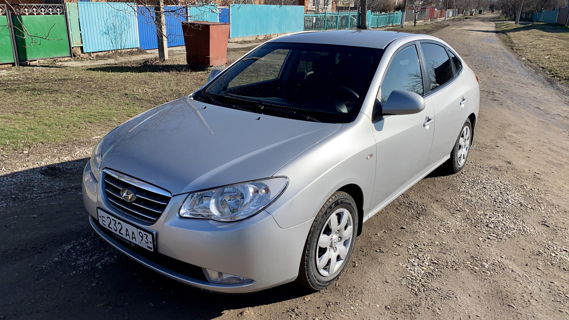 Hyundai Elantra (4G) 1.6 бензиновый 2007 | Серебро на DRIVE2