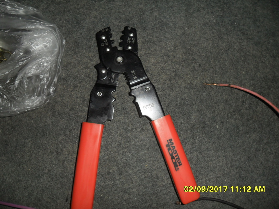 Кримпер для обжима автоклемм. — ИЖ 21251, 1,5 л, 1987 года | своими ...