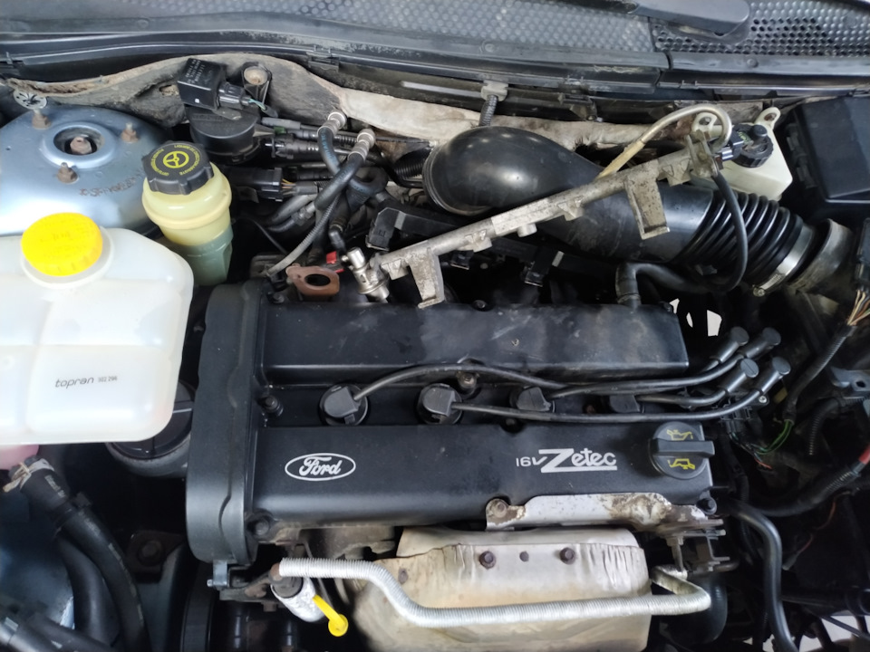 Чистка форсунок со снятием. — Ford Focus I Sedan, 2 л., 2004 года ...