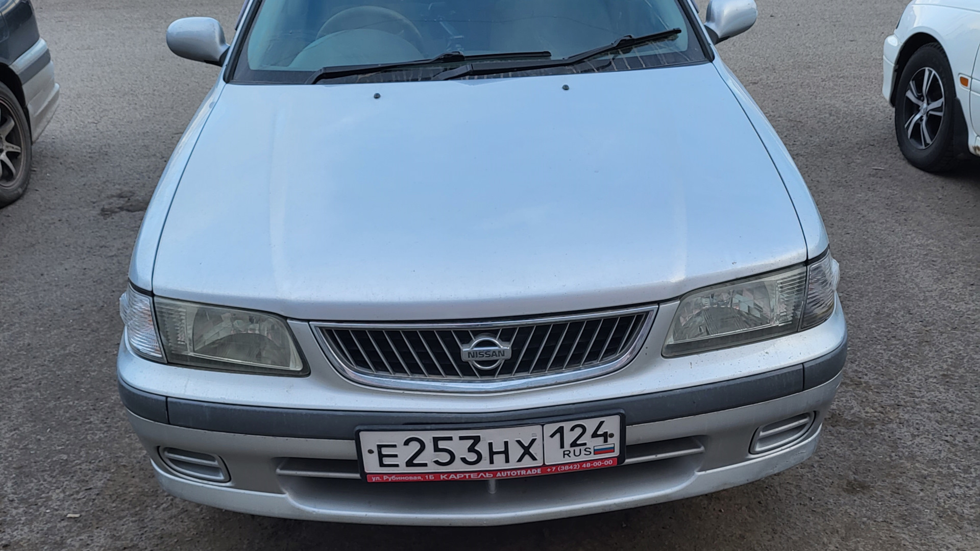 Nissan Sunny (B15) 1.5 бензиновый 2002 | Светло-Серый Санька на DRIVE2