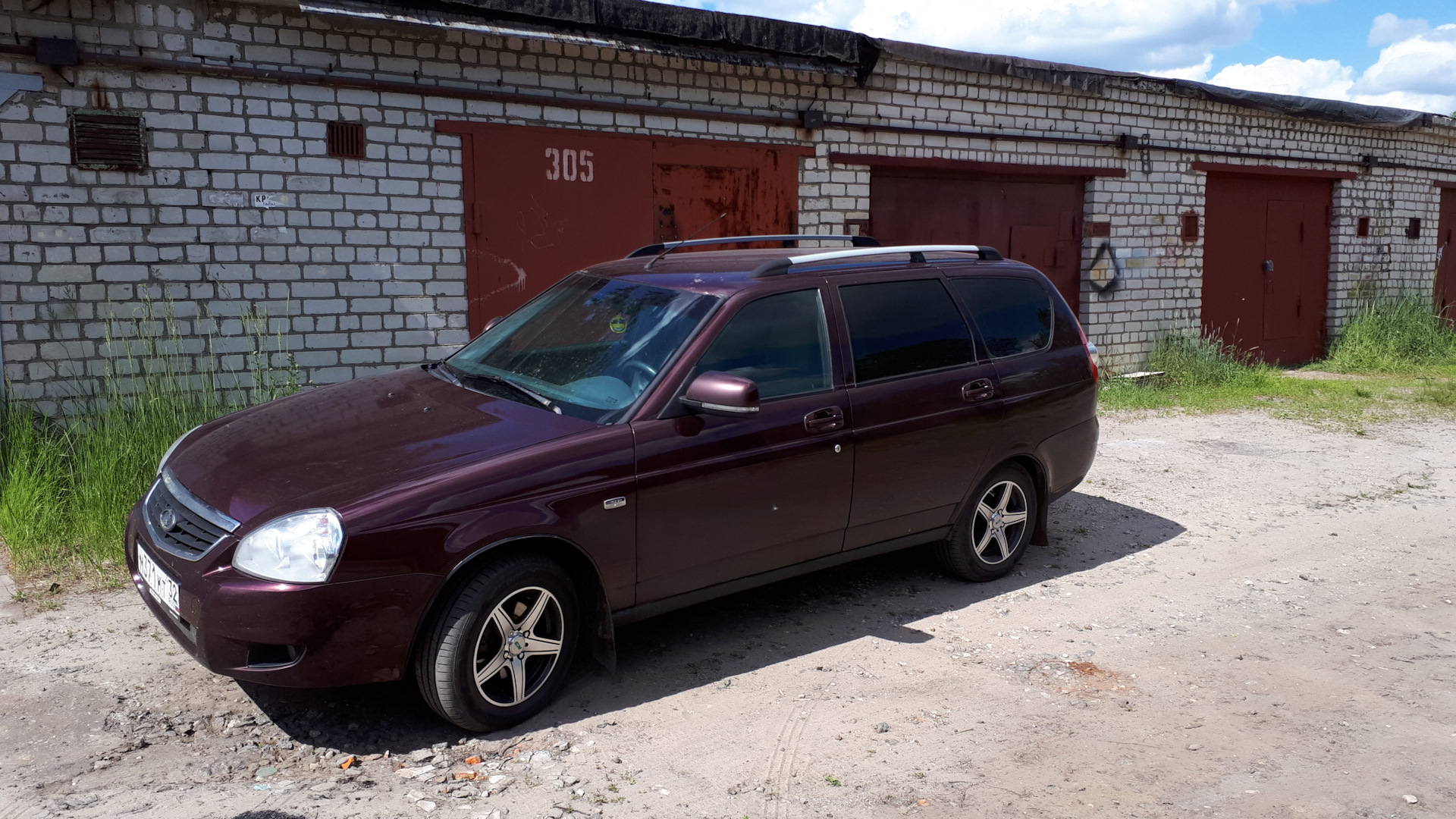 Lada Приора универсал 1.6 бензиновый 2012 | Вишневая любимка на DRIVE2