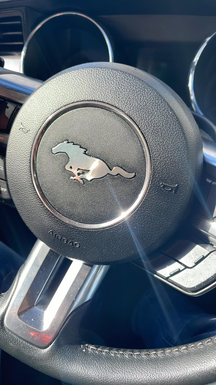 Перешивка руля — Ford Mustang (6G), 2,3 л, 2017 года | тюнинг | DRIVE2