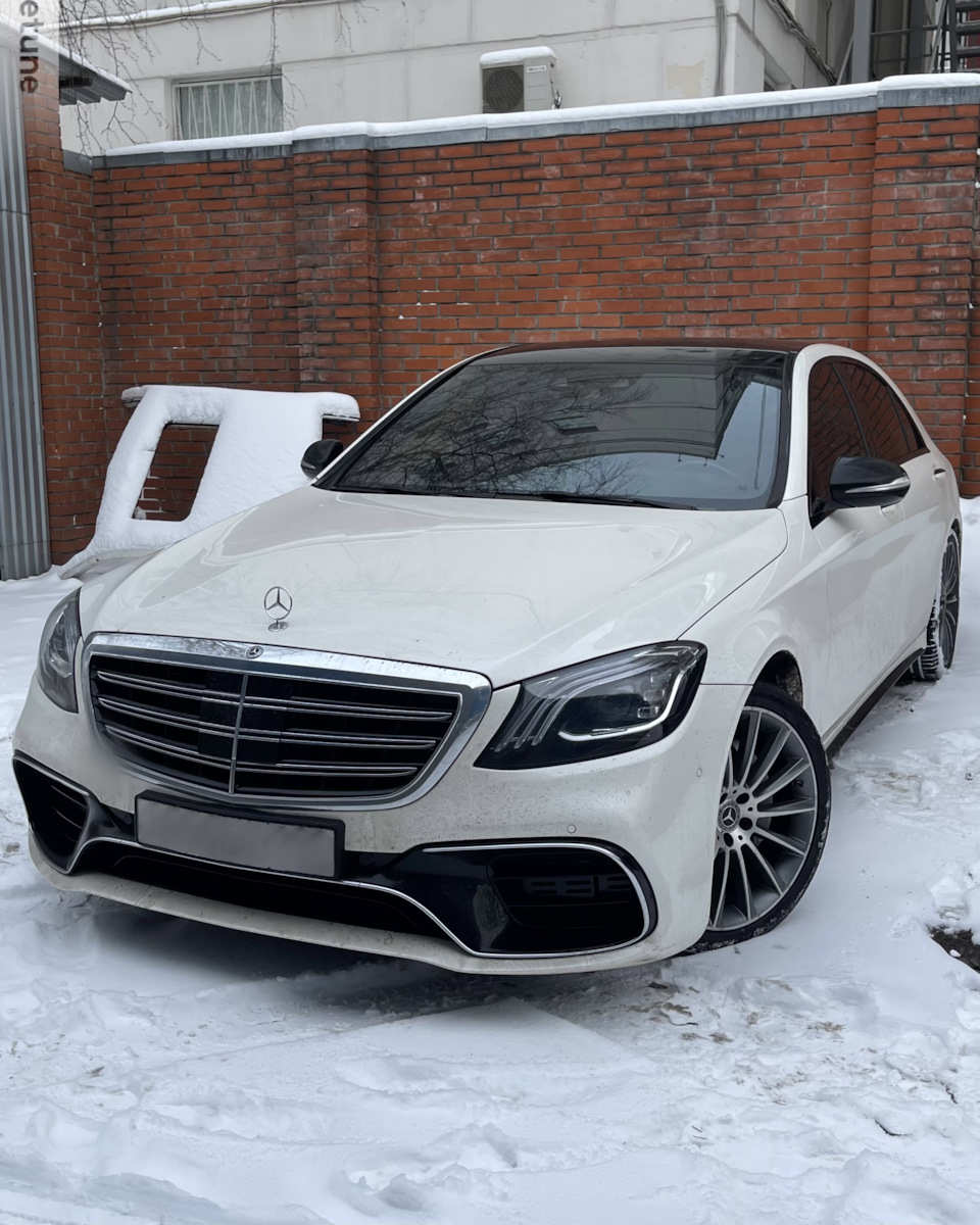 Стайлинг, атермальная тонировка и детейлинг перед зимой — Mercedes-Benz  S-Class (W222), 2,9 л, 2014 года | мойка | DRIVE2