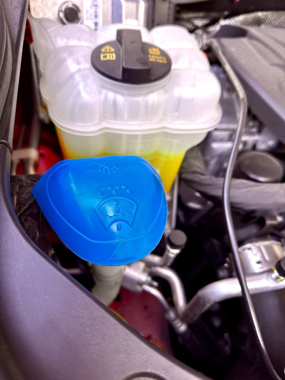 VAG крышка на бачок омывателя, чехол для ключа — Haval F7x, 2 л, 2024 ...