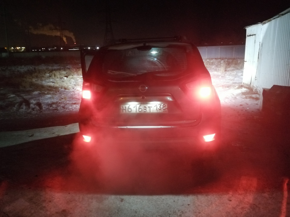 Подключение второй туманки — Nissan Terrano III, 1,6 л, 2014 года ...