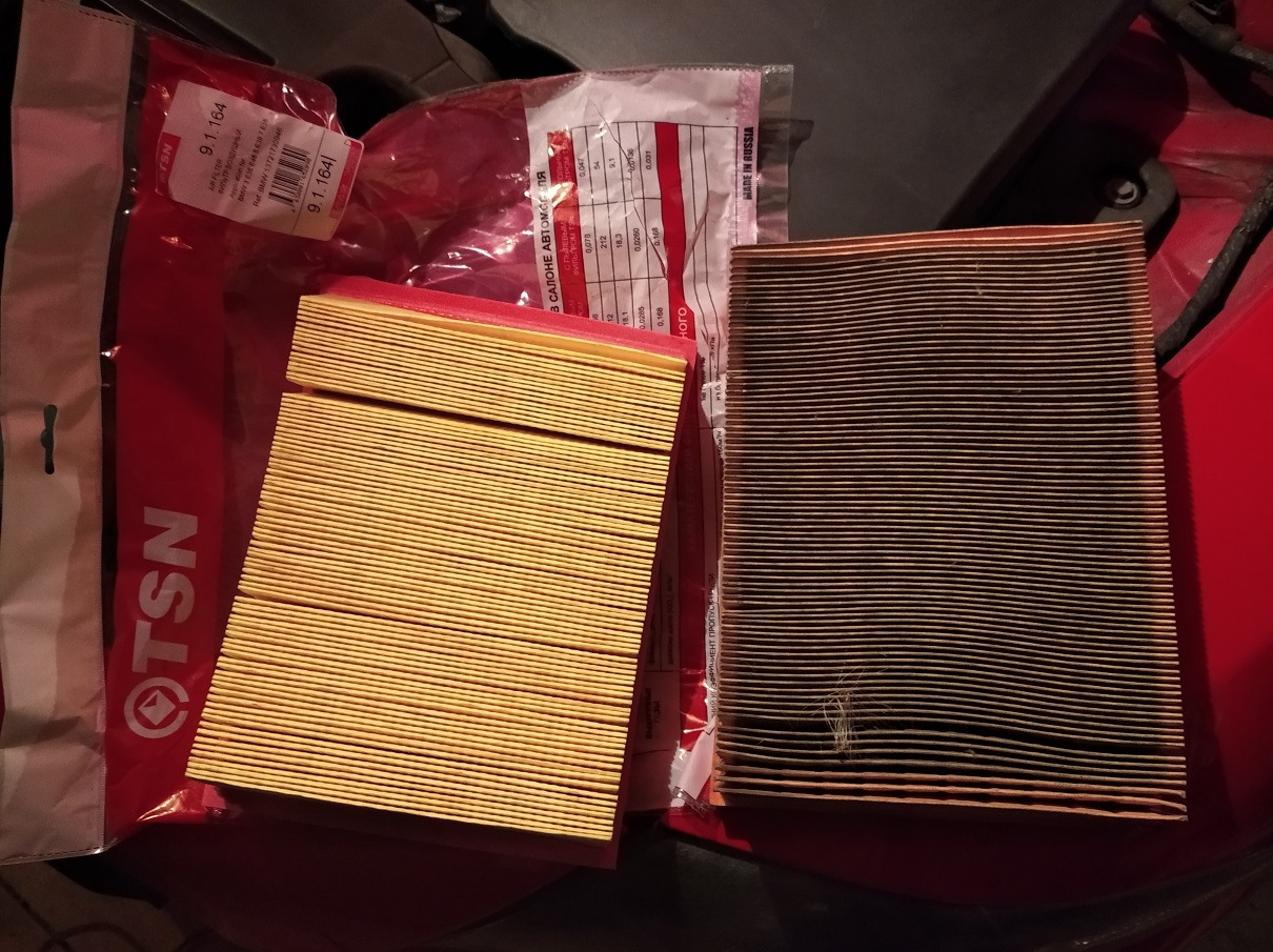 Замена моторного масла, фильтра масляного, фильтра воздушного — BMW Z4