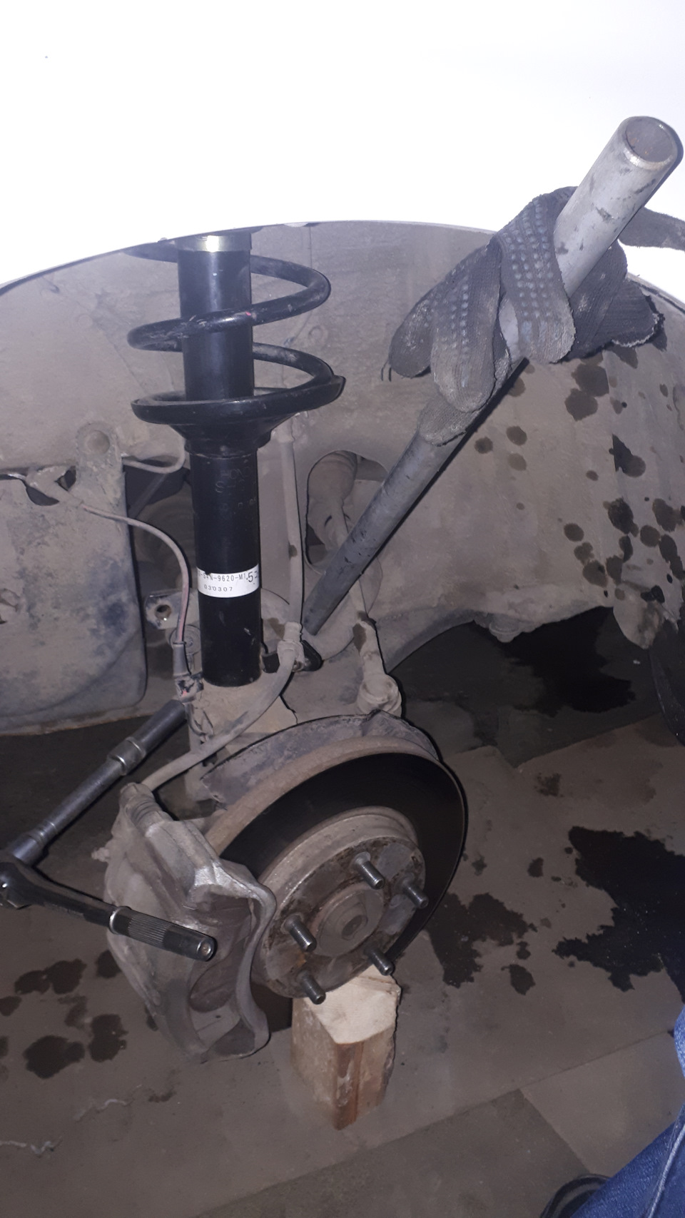 Прокачка передних стоек HR-V — Honda HR-V (1G), 1,6 л, 2000 года ...