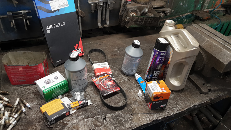 Чистка маслоприемника и плановое ТО с заменой жиж — Skoda Octavia A4 ...