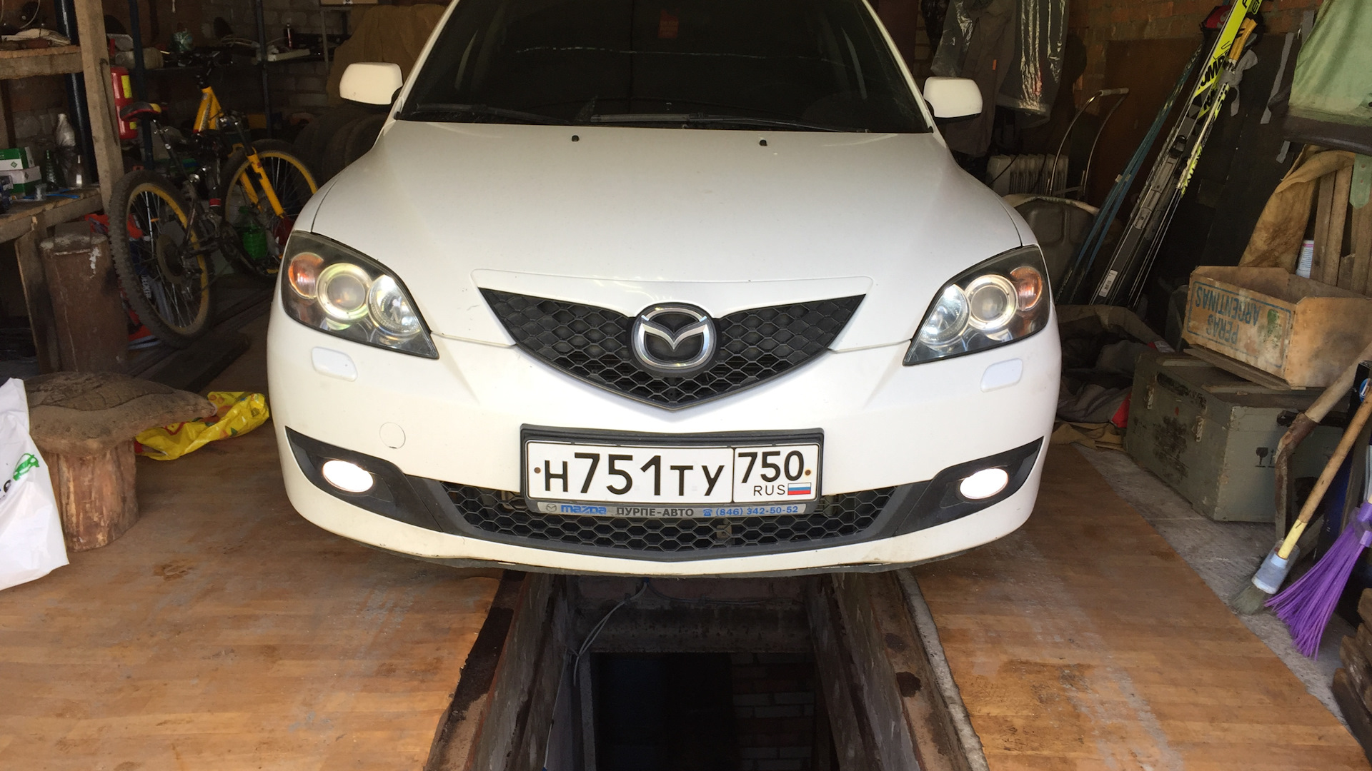 Mazda 3 (1G) BK 1.6 бензиновый 2007 | Sakura на DRIVE2