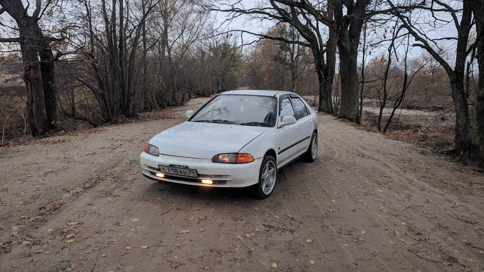 положил стрелку (максимальный разгон на 1,6) и двух корбах ))) — Honda ...