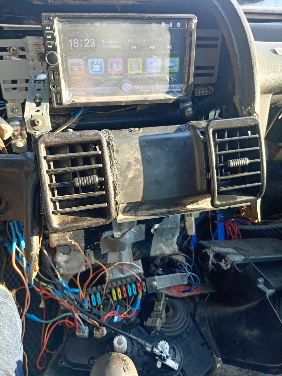 Поставил решетки — Lada 2120 Надежда