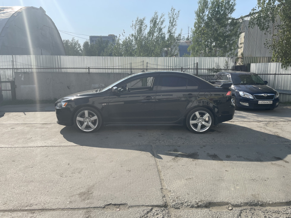 №10 Подвеска — Mitsubishi Lancer X, 2,4 л, 2012 года | плановое ТО | DRIVE2
