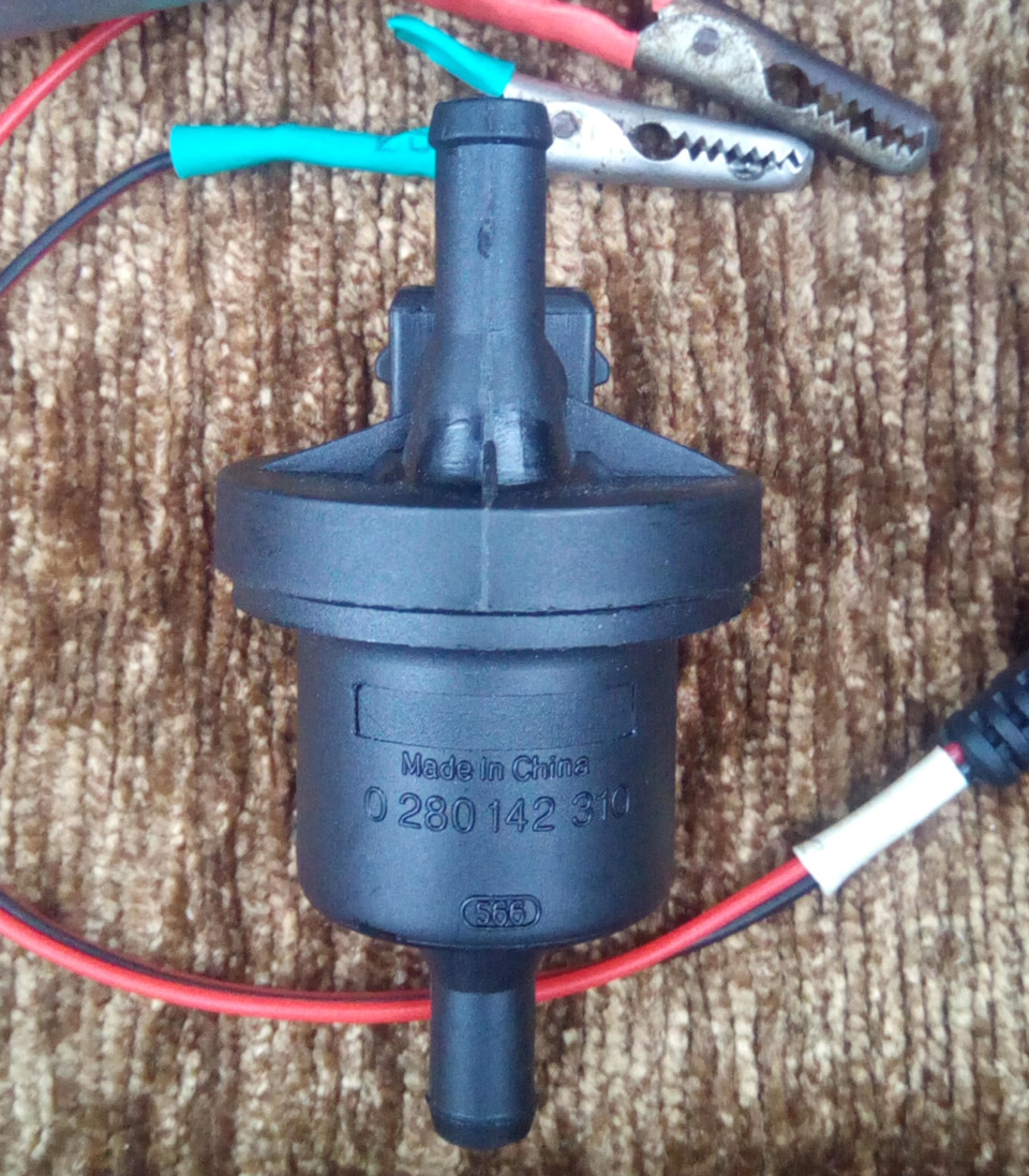 Ошибка P0456 или клапан адсорбера. — KIA Rio (1G), 1,6 л, 2002 года