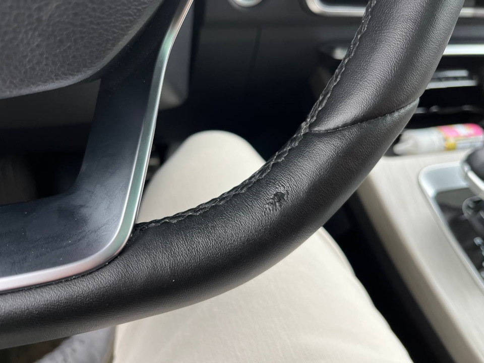 [РЕШЕНО] Вздулась кожа на руле — ГАРАНТИЯ! — Geely Coolray, 1,5 л, 2023 ...