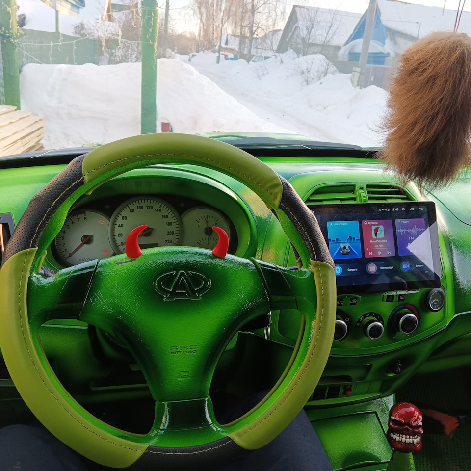 Рожки демонические Чери Тигго т11 — Chery Tiggo 1, 1,8 л, 2008 года ...