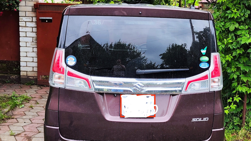 Тяга поперечной устойчивости в 26 кузове. — Suzuki Solio (3G), 1,2 л ...