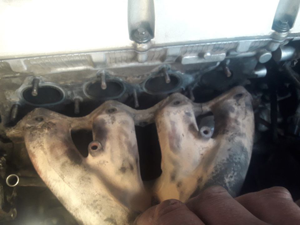 Замена прокладки выпускного коллектора — DRIVE2