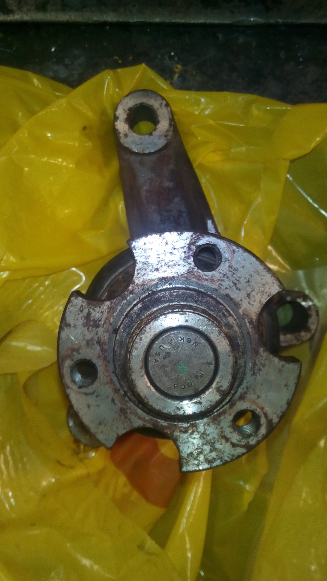 Ремонт опоры вискомуфты вентилятора двигателя. — Land Rover Discovery ...