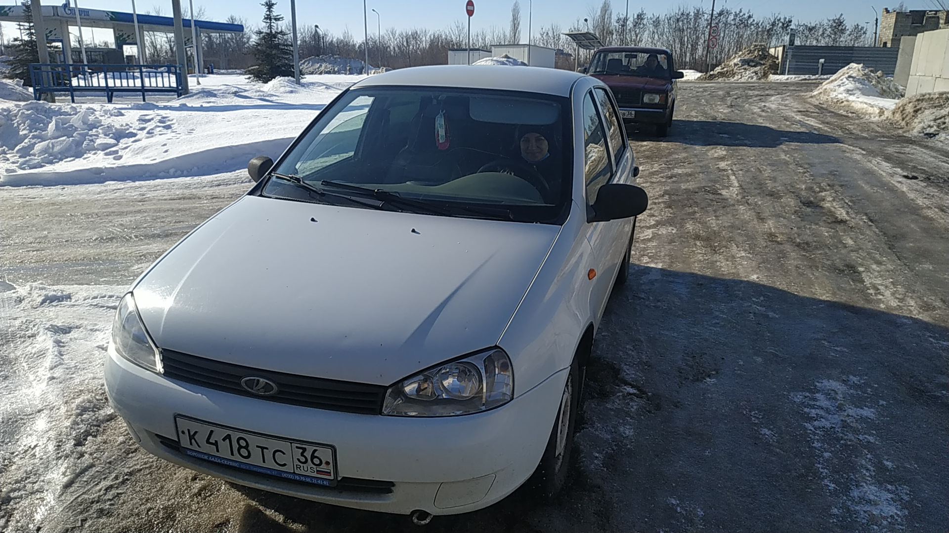 Lada Калина хэтчбек 1.6 бензиновый 2009 | Снежок на DRIVE2