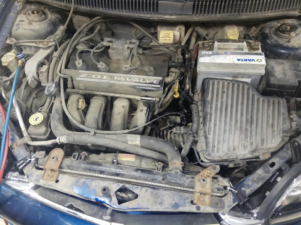 Частичная замена масла акпп, заправка кондея и мойка! — Plymouth Neon