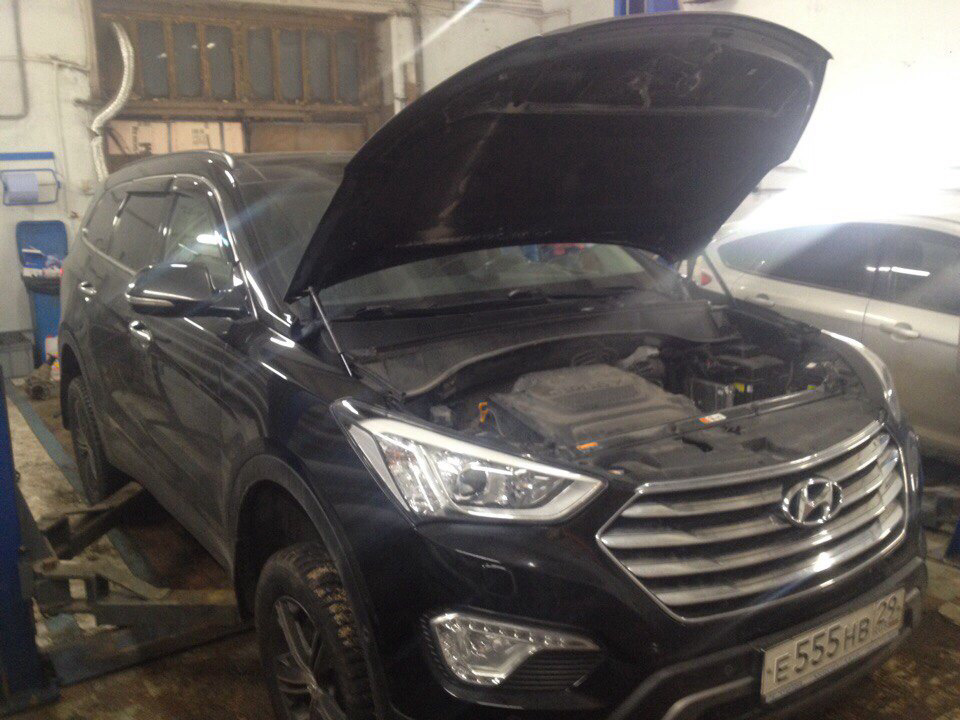 Ремонт полного привода, раздатки, муфты, замена промвала Гранд Санта Фе ...