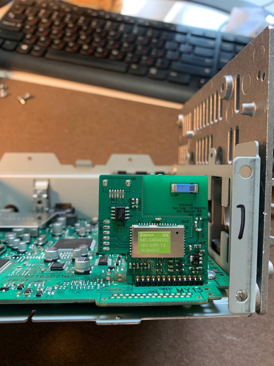 Привязка CD450 к машине (прошивка, замена VIN) — Opel Mokka (1G), 1,8 л ...