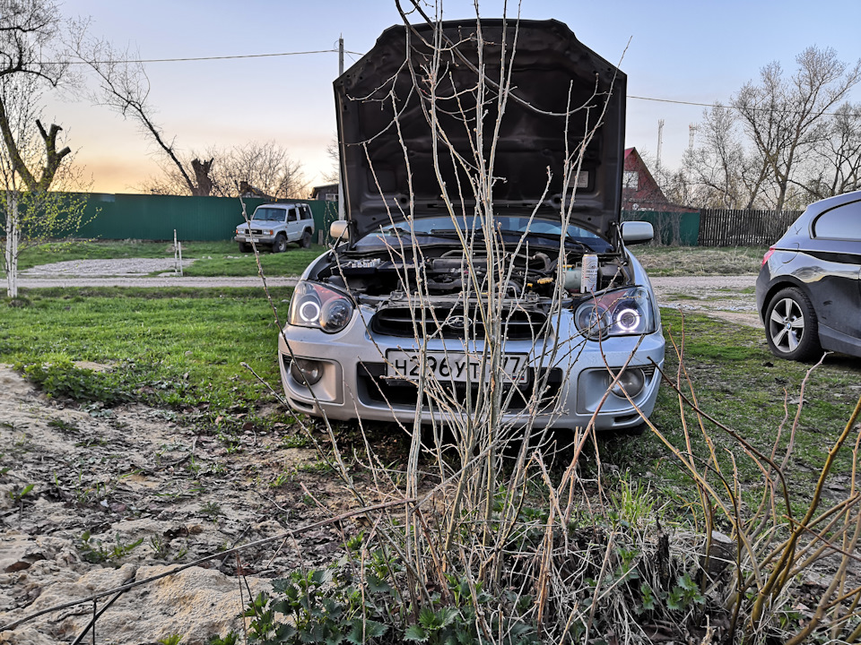 Линзовка фар — Subaru Impreza (GD, GG), 2 л, 2005 года | тюнинг | DRIVE2