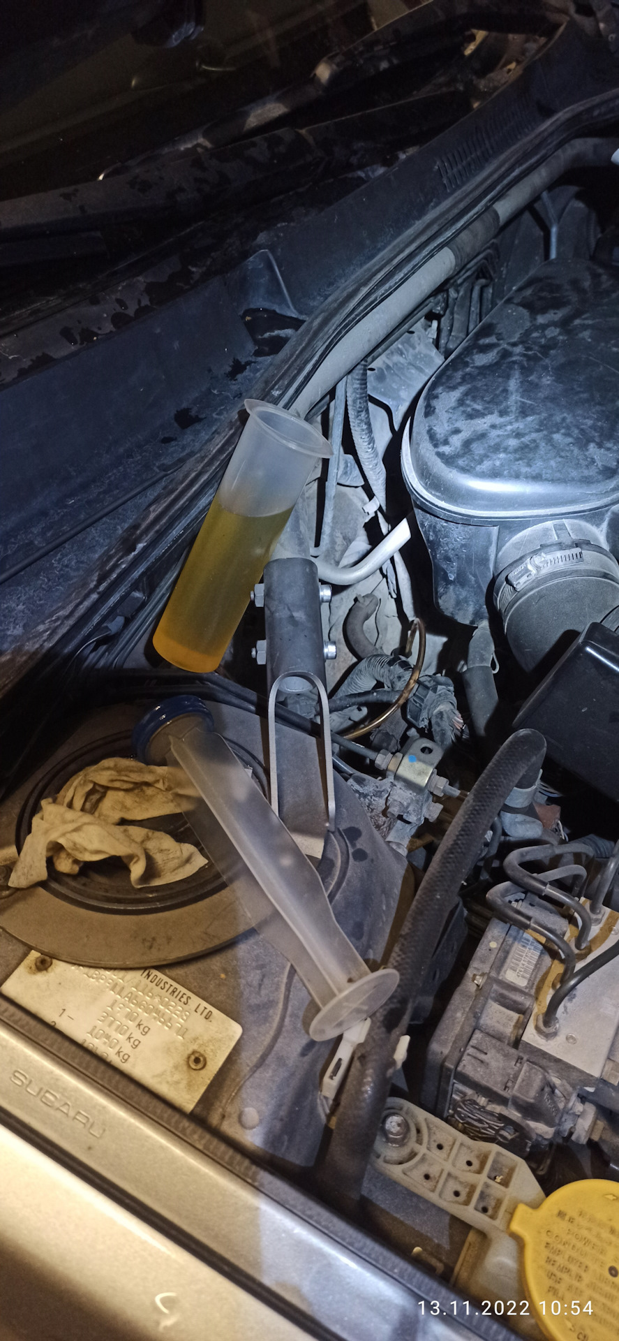 Фото в бортжурнале Subaru Outback (BP). Запчасти на фото: 13112022