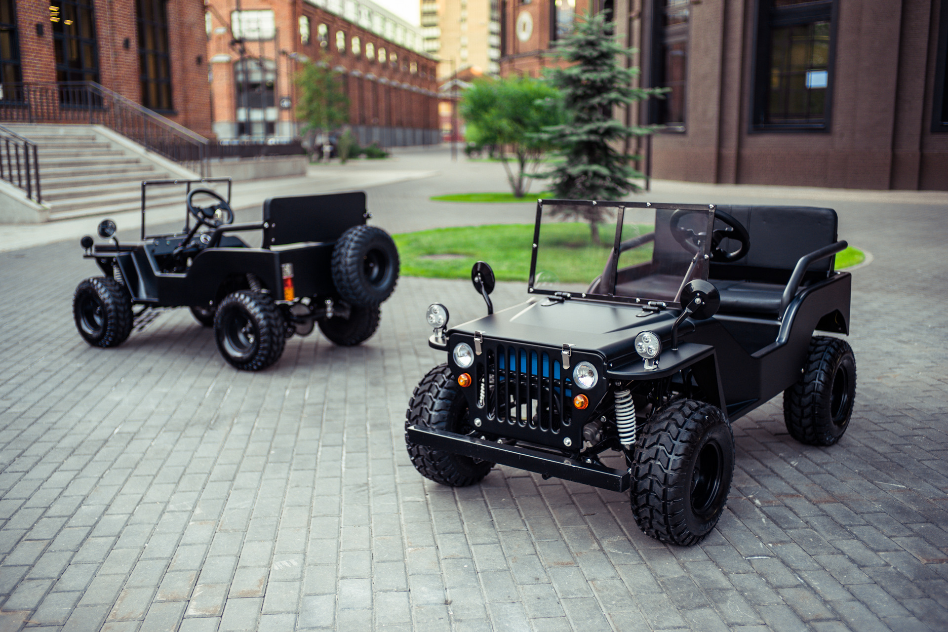 Детский (подростковый) электрический и бензиновый Mini Willys jeep — DRIVE2