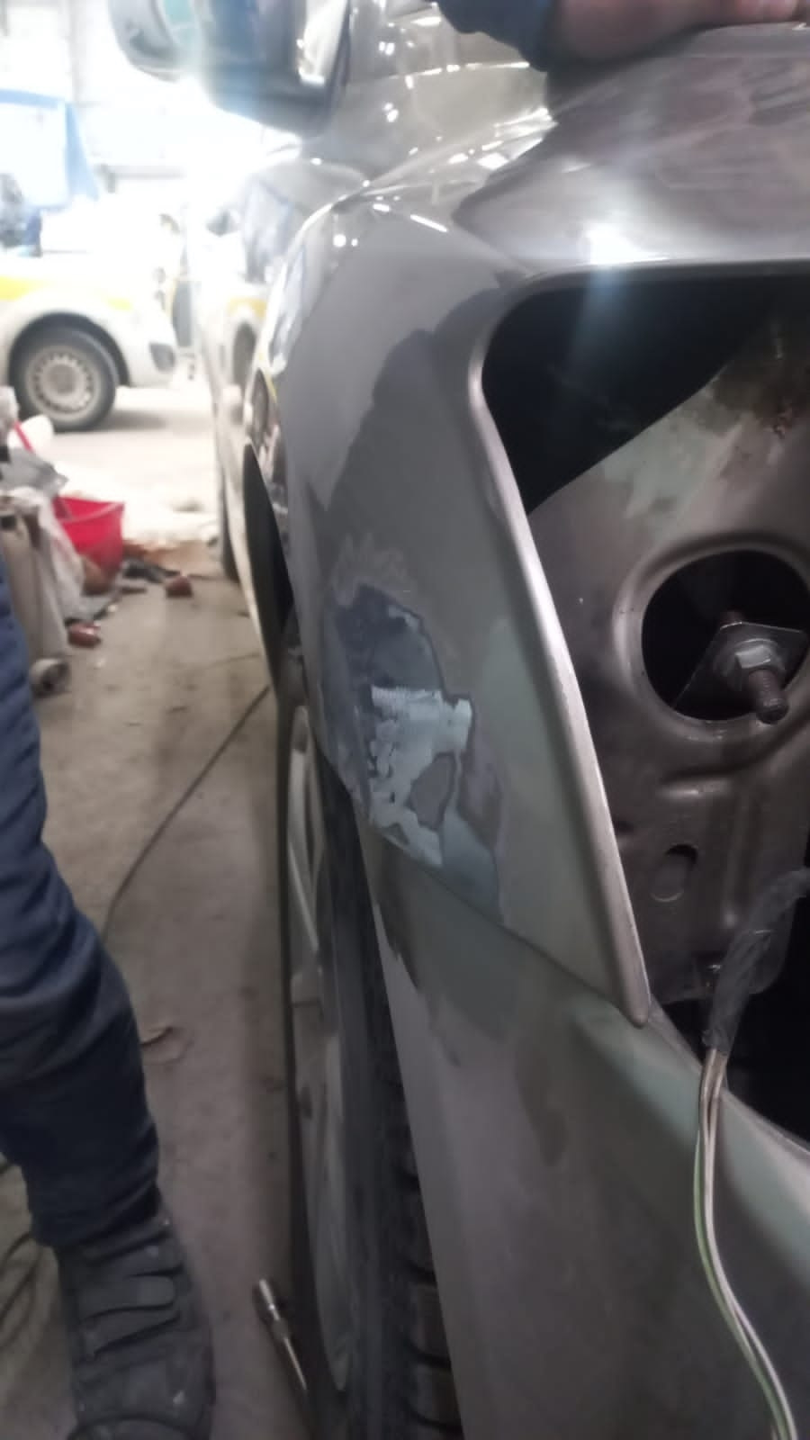 В процессе ремонта — Dodge Caliber