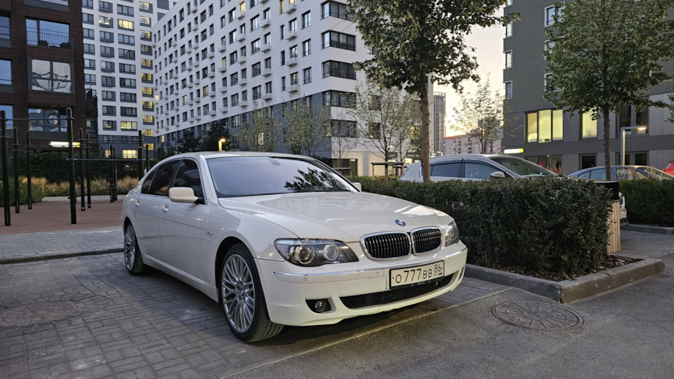 29.+ 8300 км Сургут — Питер — Сургут — BMW 7 series (E65/E66), 4,8 л ...