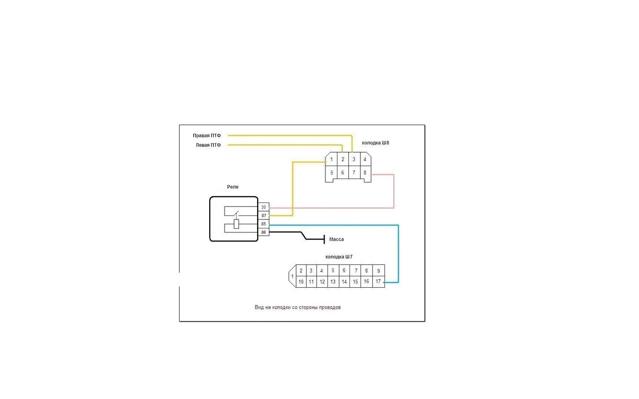 Реле ПТФ Газель Некст. Схема подключения ПТФ Хрей. Схема подключения противотуманок Газель Некст. Схема подключения ПТФ Гранта фл.