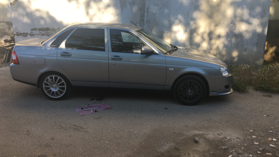 Губа на бампер — Lada Приора седан, 1,6 л, 2007 года | стайлинг | DRIVE2