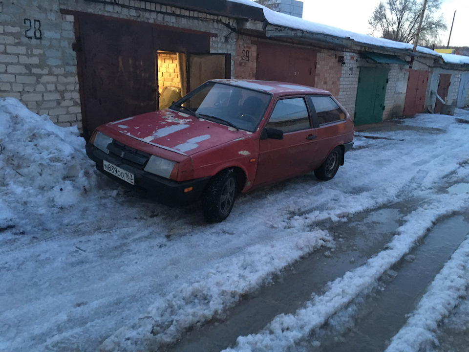 Бампер с Канадки — Lada 2108