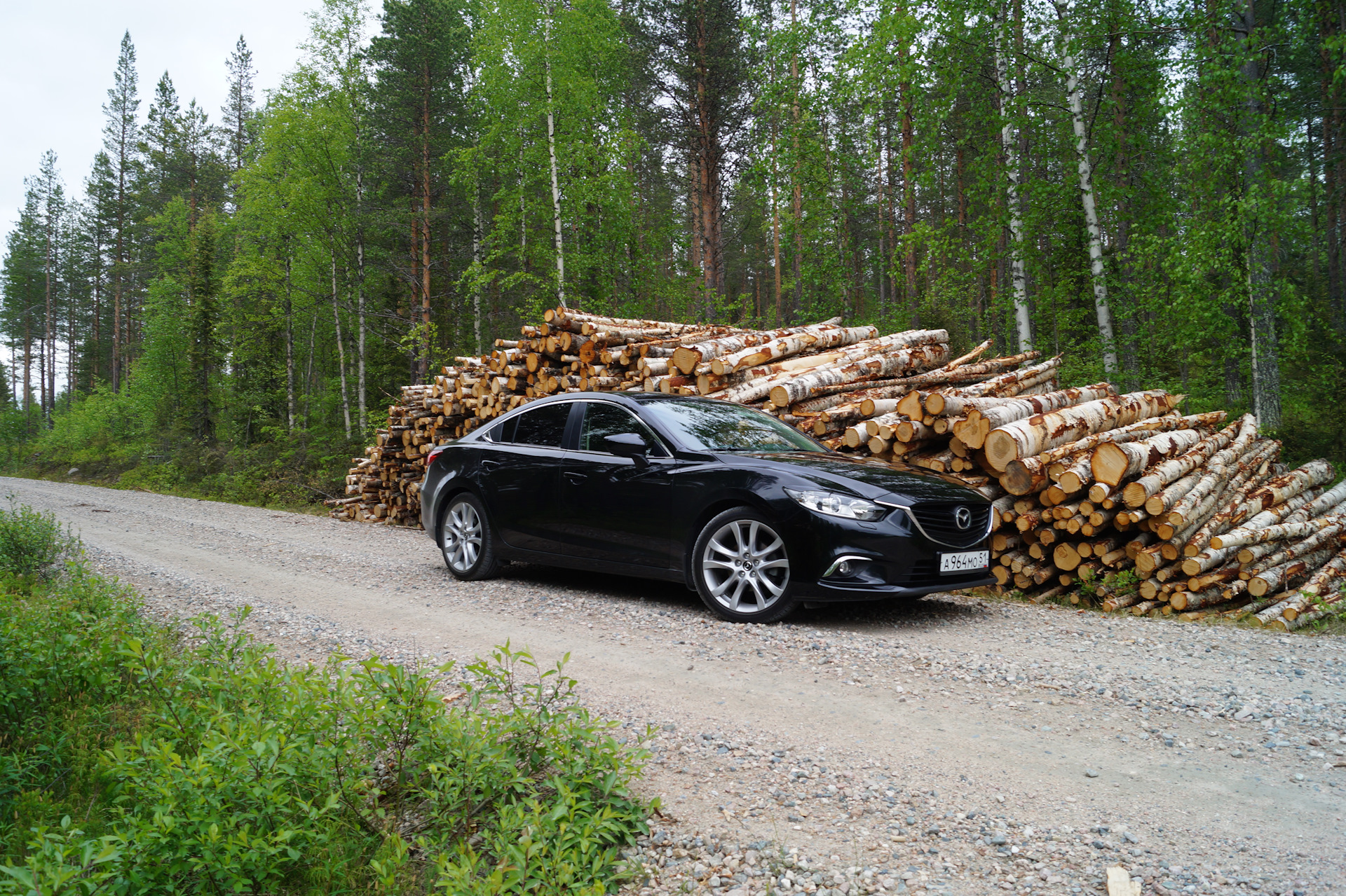 Дорогами советско-финской войны — Mazda 6 (3G) GJ, 2 л, 2012 года |  путешествие | DRIVE2