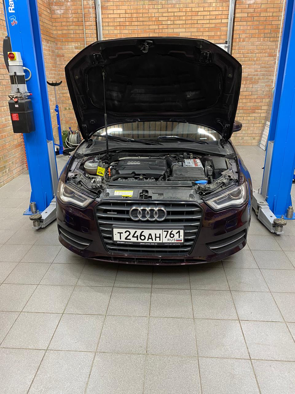 Плановое обслуживание — Audi A3 (8V), 1,8 л, 2012 года | плановое ТО ...