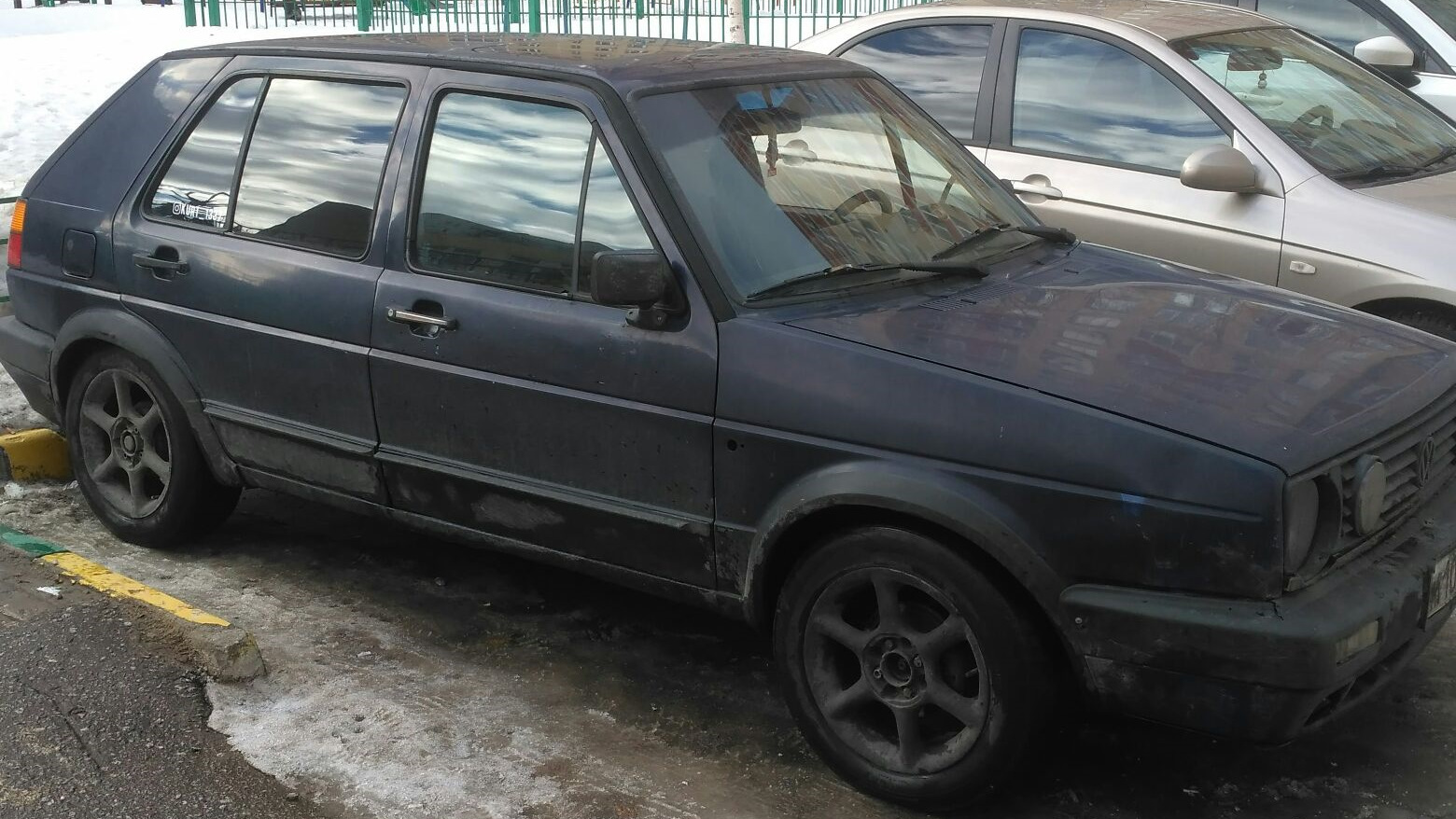 Volkswagen Golf Mk2 1.6 бензиновый 1985 | Mk2 EZ 1,6 карб на DRIVE2