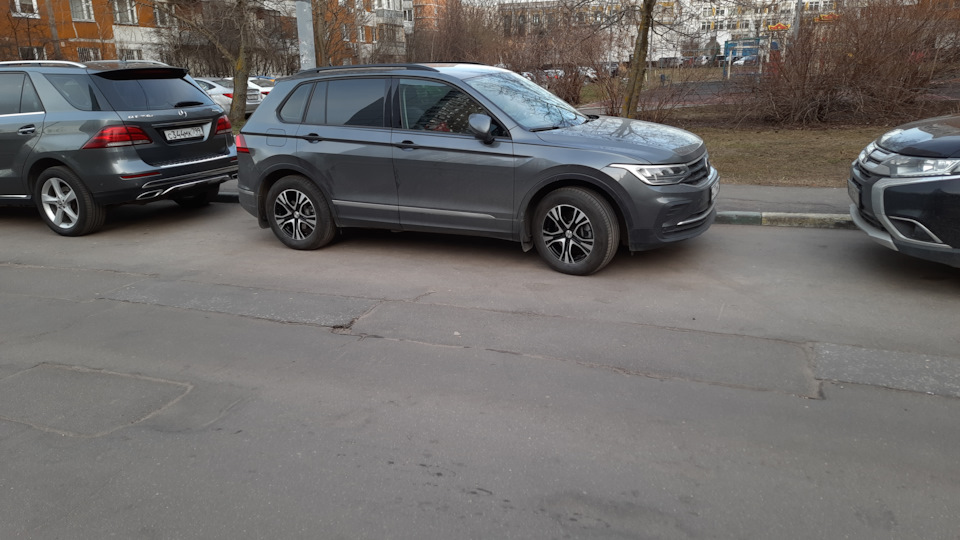 Каркасные чехлы. — Volkswagen Tiguan (2G), 2 л, 2021 года | аксессуары ...