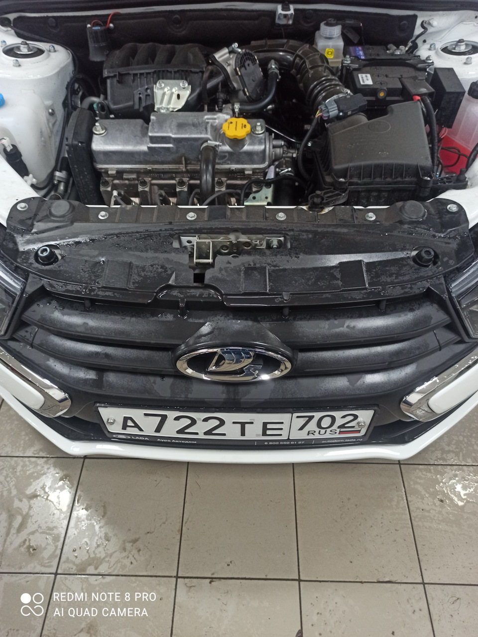 Нулевое ТО — Lada Гранта (2G) FL, 1,6 л, 2020 года | плановое ТО | DRIVE2