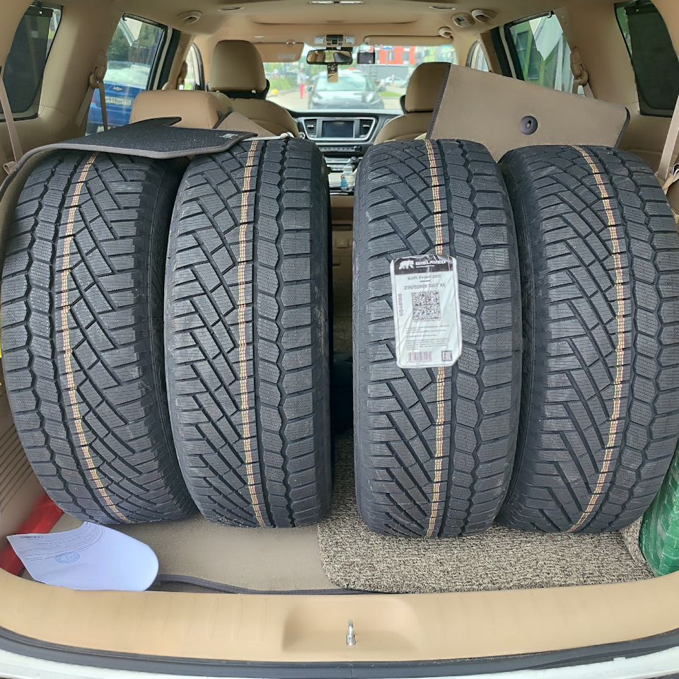 Зимняя резина липучка, готовлюсь с лета. — KIA Carnival (3G), 2,2 л ...