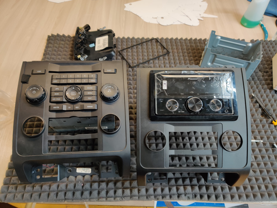 Замена штатной музыки. ГУ + компоненты — Ford Escape (2G), 2,5 л, 2009 ...