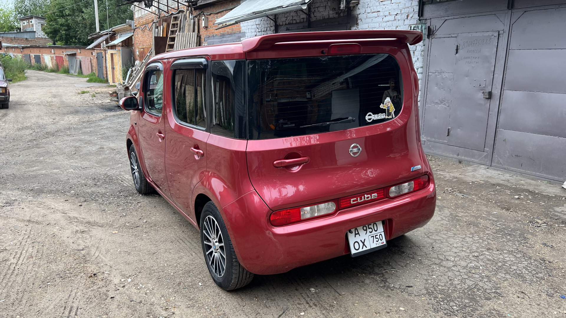 Ну что-обновился по ЛКП — Nissan Cube III, 1,5 л, 2009 года | кузовной  ремонт | DRIVE2