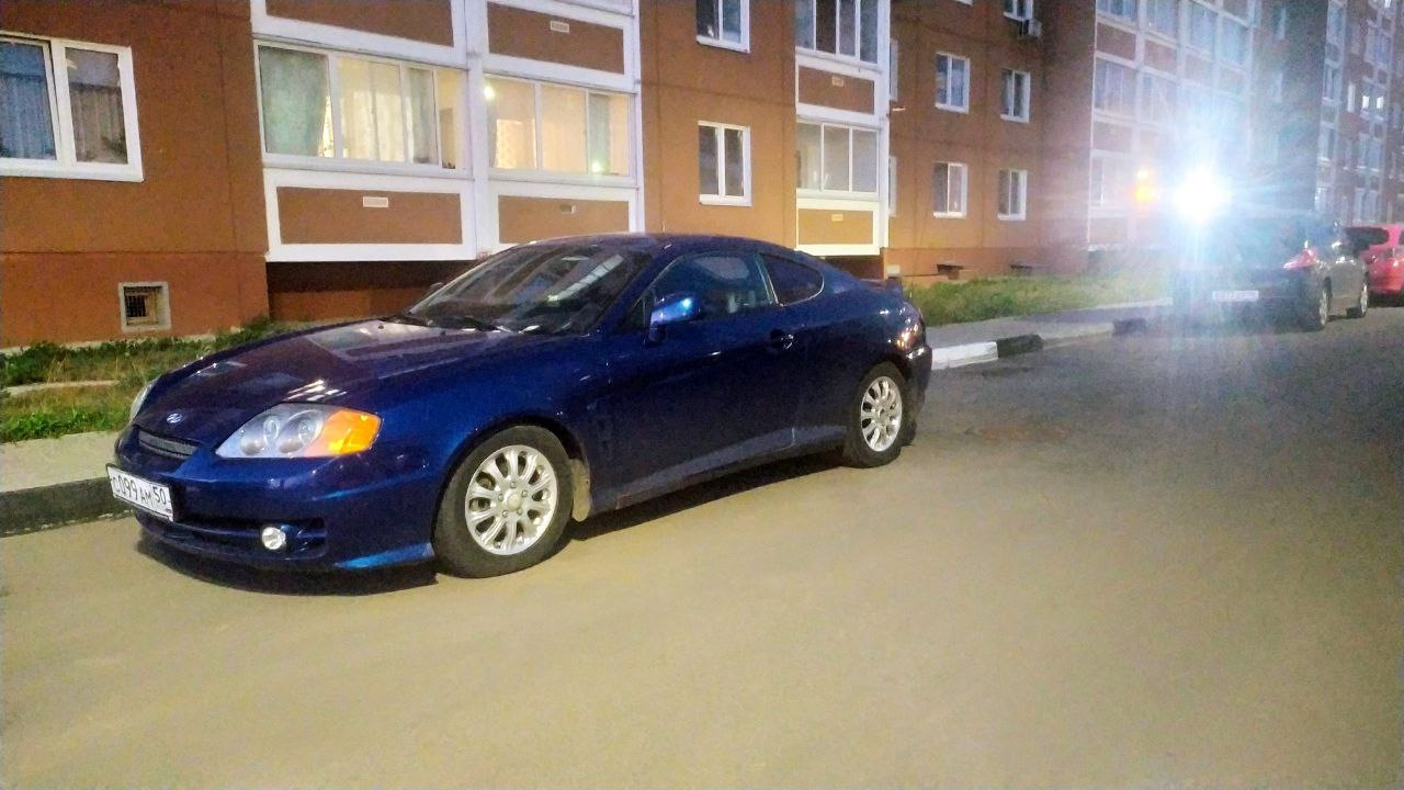 Hyundai Tiburon (GK) 2.0 бензиновый 2002 | на DRIVE2