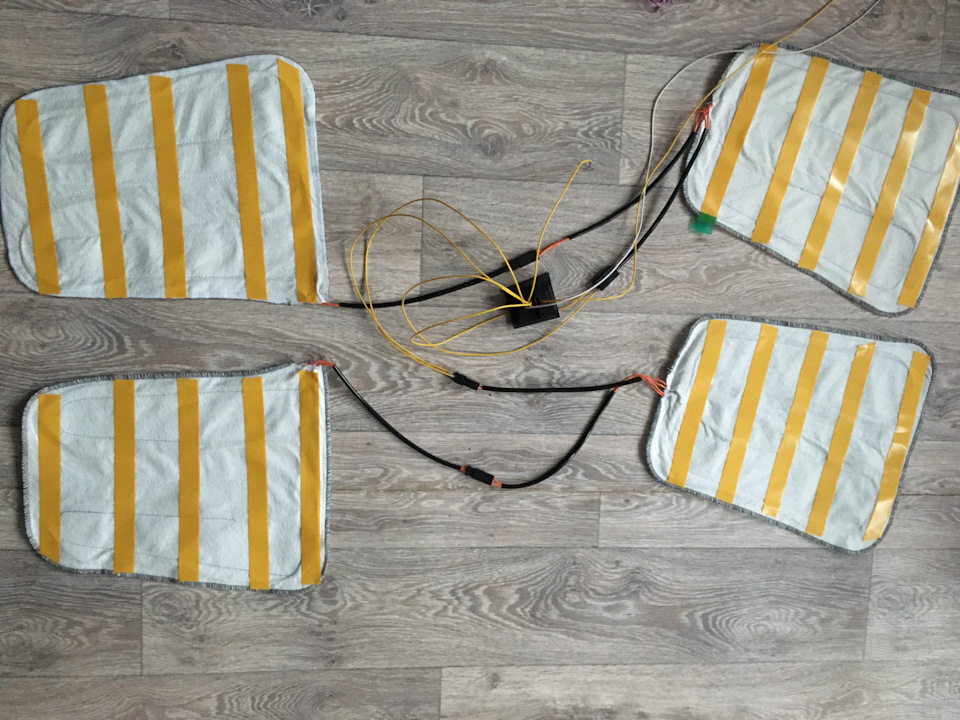 Подогрев передних сидений — Lada Приора седан, 1,6 л, 2013 года ...