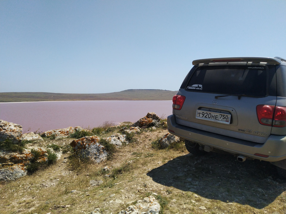 Опукский заповедник Оз.Кояшское — Toyota Sequoia (1G)